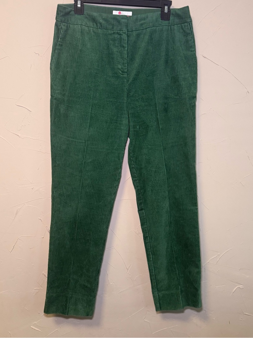 Boden Green Corduroy Suit Set Size 10R Blazer 8R Pants Dark Academia Office Wear - Picture 11 of 16